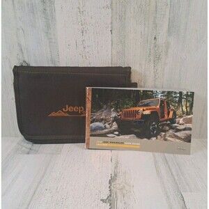 2018 JEEP WRANGLER OWNERS MANUAL User Guide & Case 18JL- 926- AA 3rd Edition